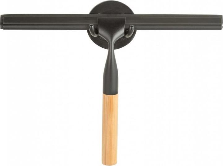 Image du produit Wenko Raclette de douche Bambusa noir/naturel