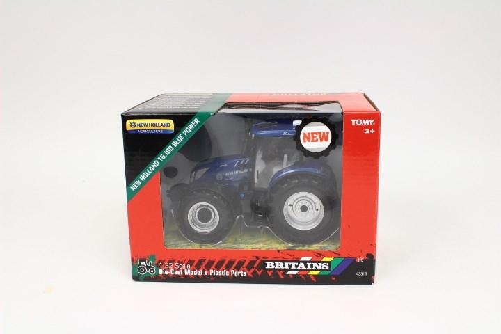 Actual product image Tomy Britains New Holland T6.180 Blue Power 43319