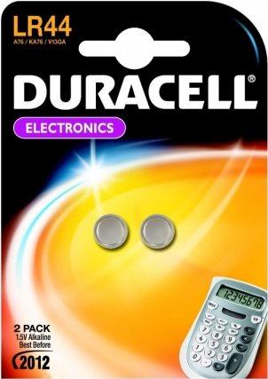 Productafbeelding Duracell Elektronica (2 Pcs., LR44, 105 mAh)