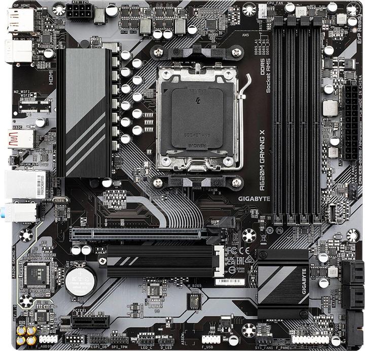 Actual product image Gigabyte A620M GAMING X (AM5, AMD A620, mATX)