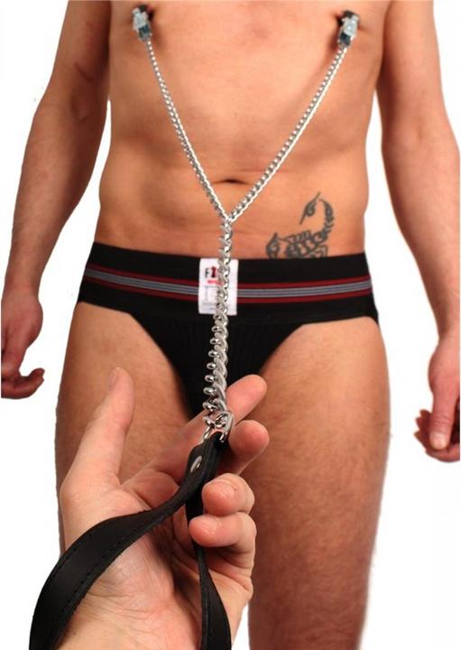 Actual product image The Red Chest Clips with Leash 40cm