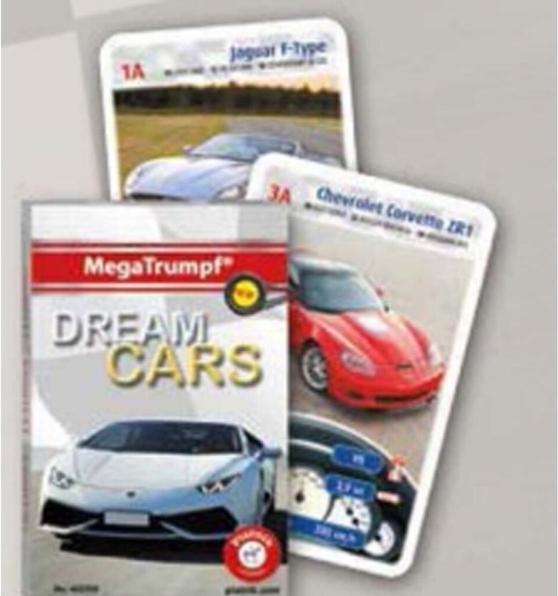 Actual product image Piatnik Quartet Dream Cars (German)