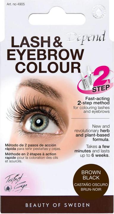 Image du produit Depend Perfect Eye - Cils et sourcils couleur brun noir (Noir)