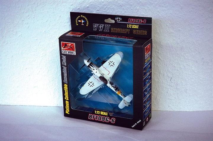 Actual product image Easy Model Messerschmitt BF109 G-6 I. JG 53 1945 Hungary