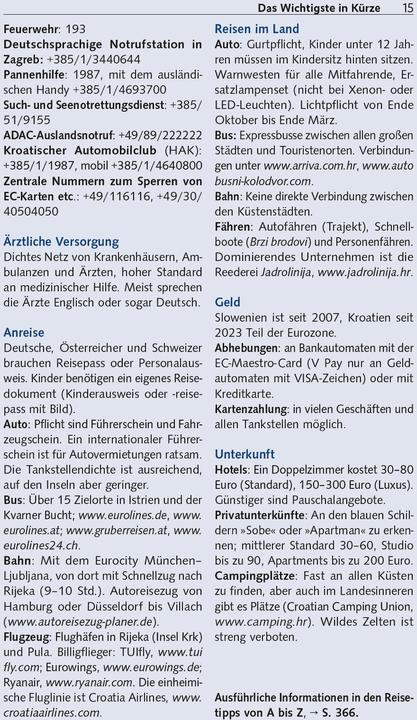 Produktbild Reiseführer Istrien und Kvarner Bucht (Deutsch, Matthias Jacob, 2025)