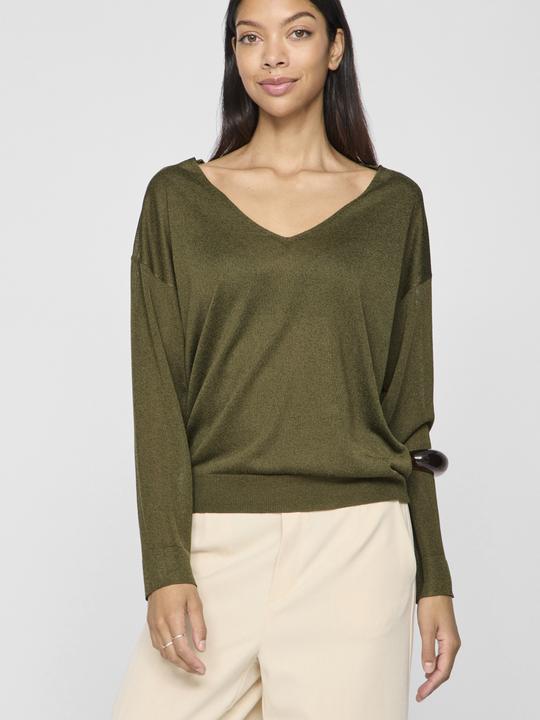 Actual product image Vila V-neck knit jumper (M)