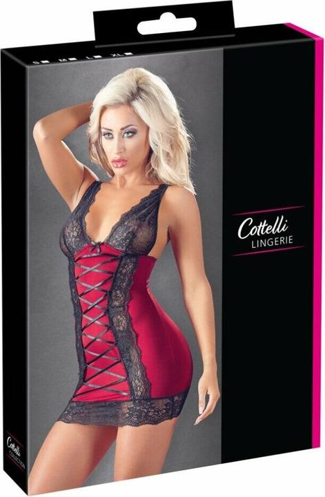 Produktbild Cottelli Collection Dessouskleid mit Spitze (L)