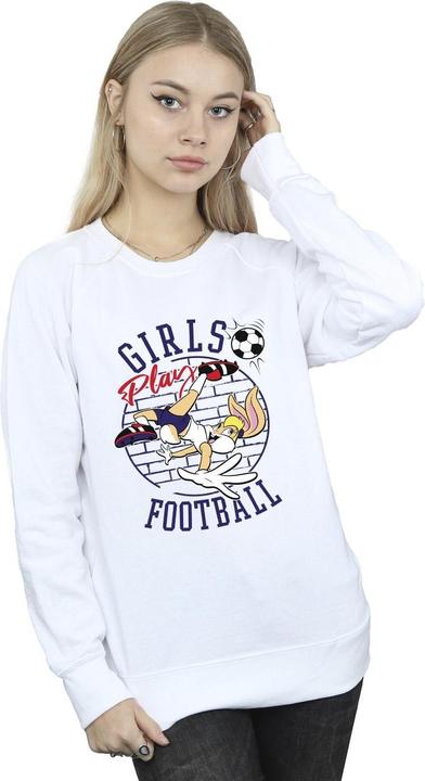 Actual product image Looney Tunes Womens/Ladies Lola Bunny Girls Play Football Sweatshirt (M)