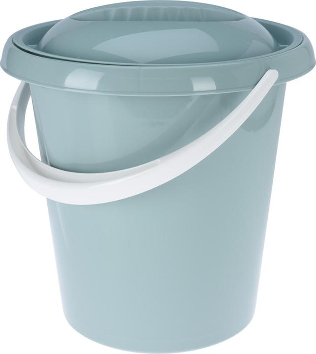 Produktbild Mojawo Windeleimer Abfalleimer Mülleimer Mülltonne Eimer Deckel 12 Liter