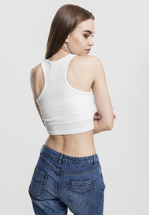 Actual product image Urban Classics Ladies Cropped Rib Top (XS)