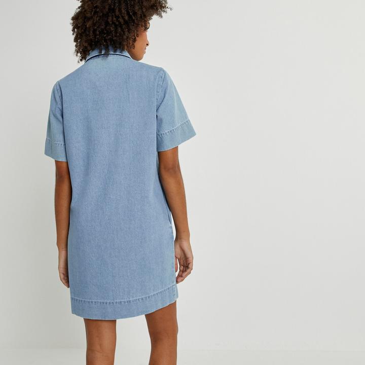 Produktbild La Redoute Collections Kurzes Jeanskleid (38)