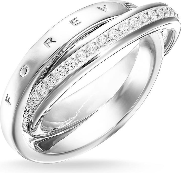 Produktbild Thomas Sabo Ring Together Forever (64, 925 Silber)