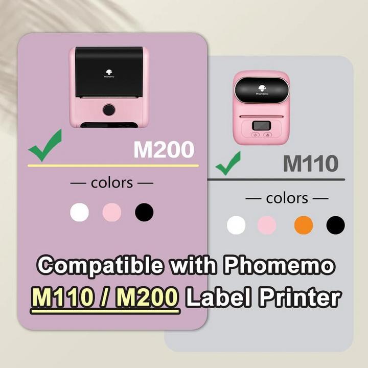 Actual product image Phomemo Thermal labels