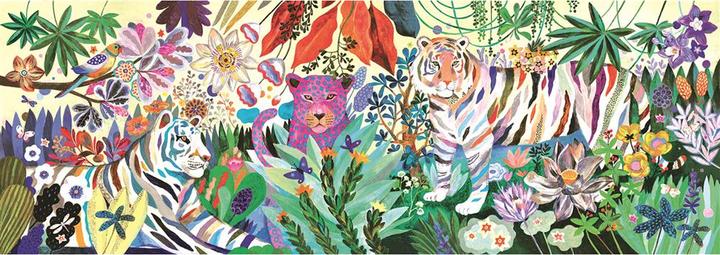 Produktbild Djeco Puzzle Gallery Rainbow Tigers, 1000 Teile (1000 Teile)