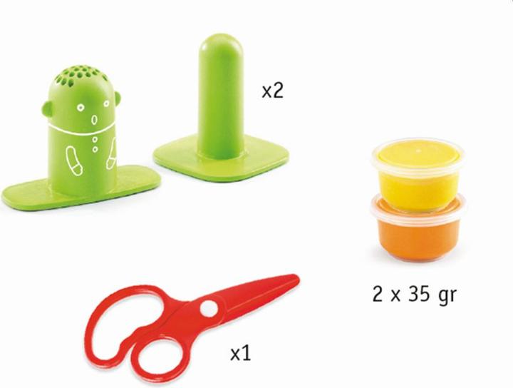Actual product image Djeco Dough hairstyles workshop