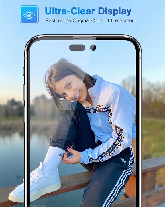 Actual product image PhoneLook Vitre de protection intégrale avec système de montage automatique anti-bulles et anti-poussière 3D (1 Piece, Samsung Galaxy S21)
