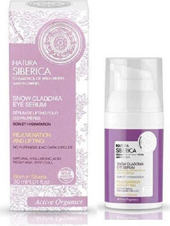 Produktbild Natura Siberica Siberica Professional - Snow Cladonia Eye Serum Serum Under Eyes Cladonia Snowy 30Ml (Serum, 30 ml)