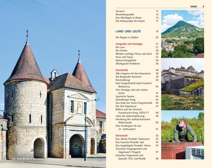 Produktbild Reiseführer Französischer Jura (Deutsch, Sabine Herre, 2022)