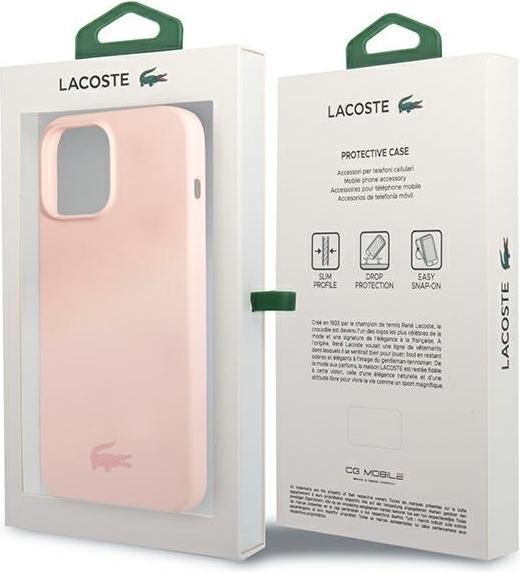 Image du produit Lacoste iPhone 13 Pro Max Liquid Silicone Glossy Printing Logo Case (Apple iPhone 13 Pro Max)