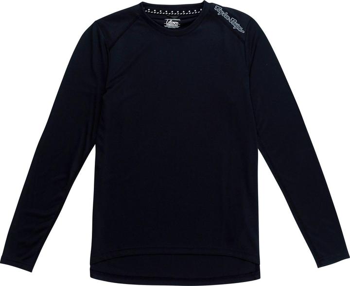 Actual product image Troy Lee Designs Womens Lilium LS Jersey, Mono, black, M (M)