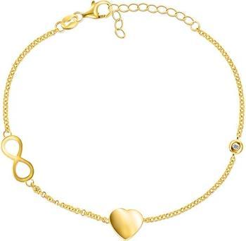 Immagine prodotto Brilio Argento - Bracciale decente placcato oro BRC35Y