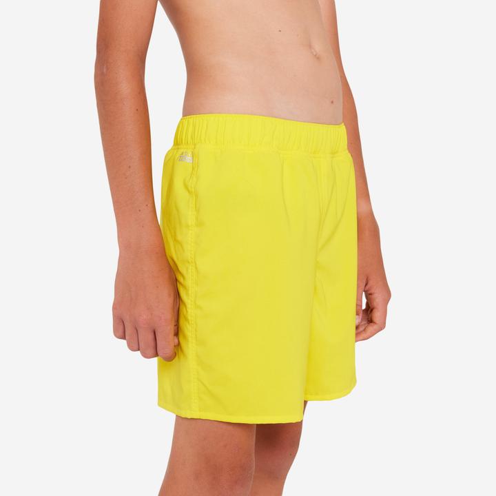 Image du produit Nabaiji Short de bain natation Garçon - 100 jaune (6, 7, 8)