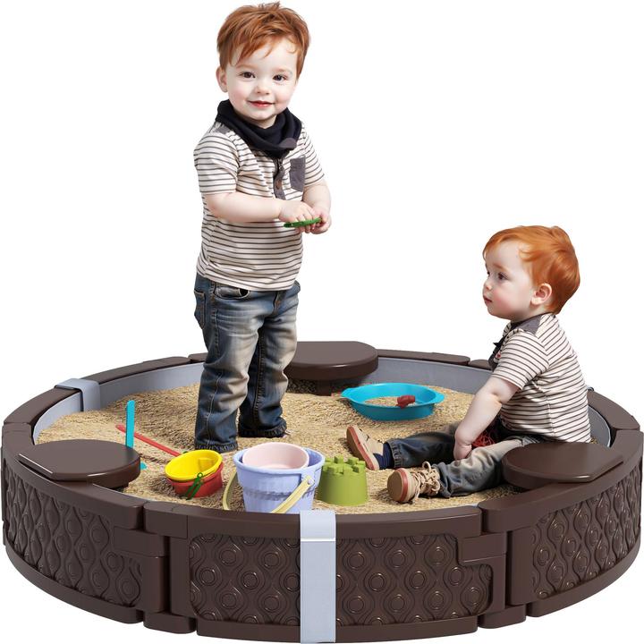 Immagine prodotto Aiyaplay Sandkasten Kunststoff, Polyester Braun