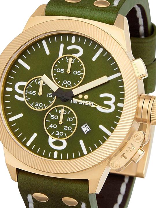 TW-Steel CS108 Canteen Chronograph 45mm 10ATM (Analoguhr, 45 mm)