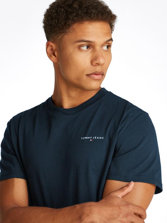 Produktbild Tommy Jeans Tjm Slim Linear Chest Tee Ext (S)