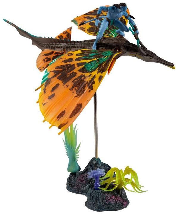 Produktbild McFarlane Avatar: The Way of Water Deluxe Large Actionfiguren Jake Sully & Skimwing