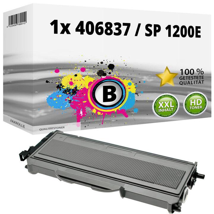 Image du produit Druckfuxx 1x XXL Toner Kartusche für Ricoh Aficio SP 1200 S SP 1200 Series SP 12