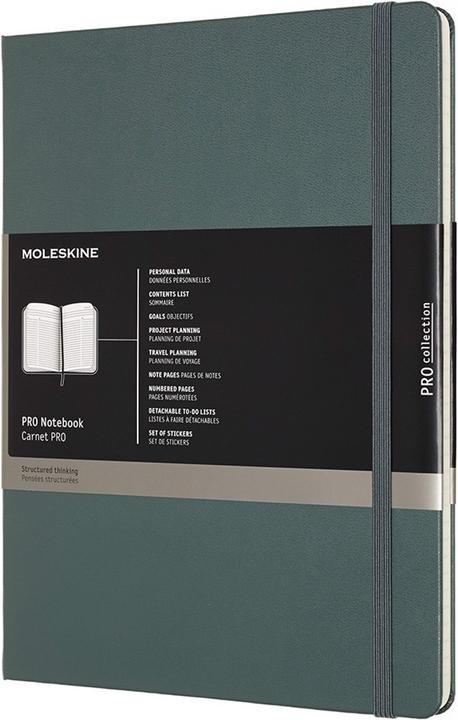 Immagine prodotto Moleskine Notebook professionale (19 x 25 cm, Righe, Copertina rigida)