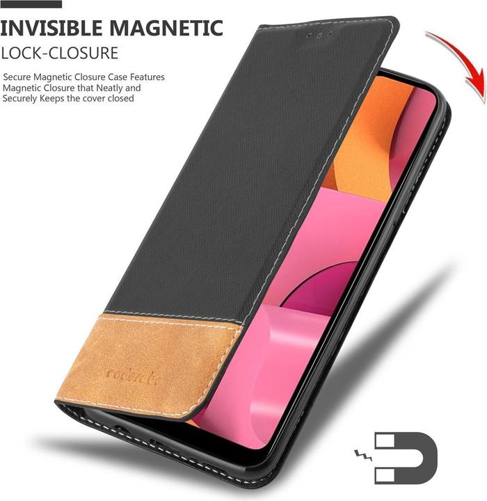 Image du produit Cadorabo Étui X-Wallet en simili cuir (Samsung Galaxy A20s)