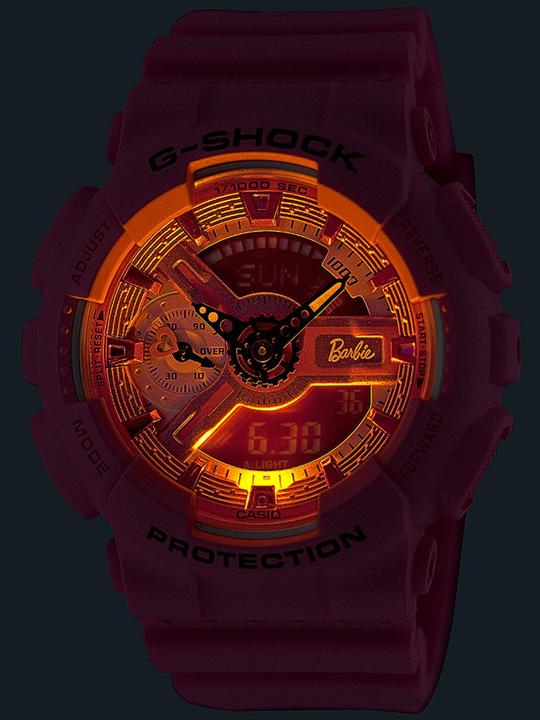 Produktbild Casio GMA-S110BE-4AER Damenuhr G-Shock x Barbie 46mm 20ATM (49 mm)