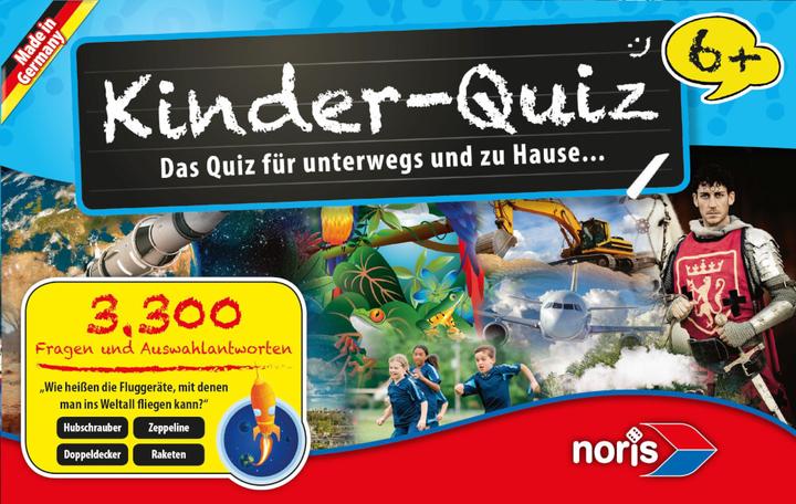 Actual product image Noris Children's quiz (German)