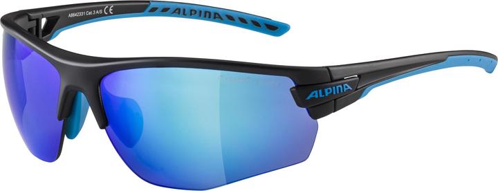 Image du produit ALPINA SPORTS Tri-Scray 2.0 HR (Cyan, Noir mat, Miroir en céramique bleu)