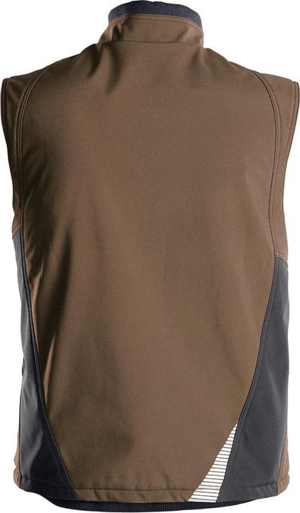 Actual product image Dassy Fusion softshell waistcoat clay brown/anthracite size 2XL (XXL)