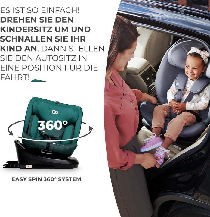 Image du produit KinderKraft I-Grow (Reboarder, Norme ECE R129/i-Size)