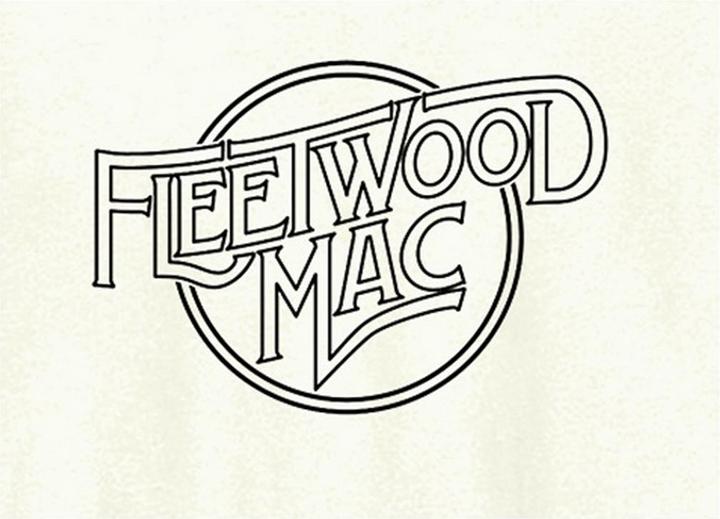 Immagine prodotto Amplified Line Art Logo Maglietta Fleetwood Mac Adulto Unisex (L)