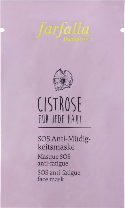 Produktbild Farfalla Cistrose Für jede Haut - SOS Anti-Müdigkeitsmaske (7 ml)