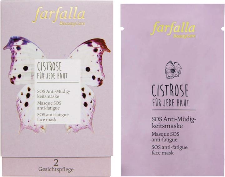Produktbild Farfalla Cistrose Für jede Haut - SOS Anti-Müdigkeitsmaske (7 ml)