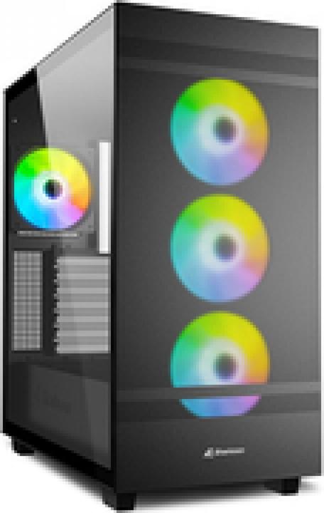 Sharkoon Rebel C50 Black RGB ATX (mATX, Mini-ITX, ATX)