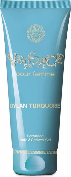 Actual product image Versace Dylan Turquoise Perfumed Bath and Shower Gel Tube (200 ml)