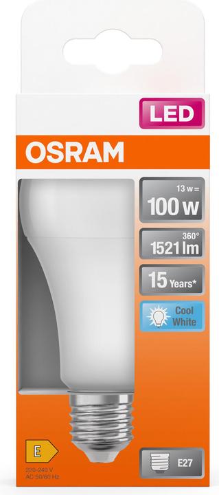 Produktbild Osram Led Star Classic A (E27, 13 W, 1521 lm, 1 x, F)