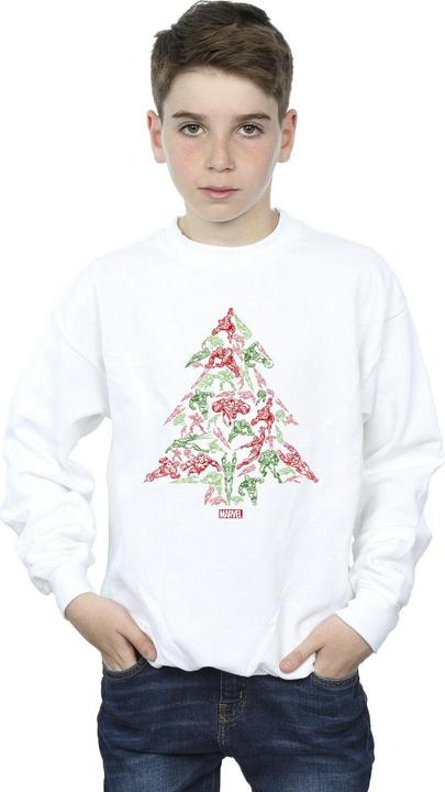 Immagine prodotto Avengers Christmas Tree Felpa Ragazzi (116)