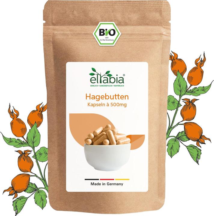 Eltabia Bio Hagebutten Kapseln 100 (100 Stück, Kapseln)