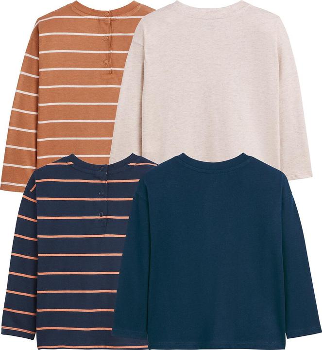 Immagine prodotto La Redoute Collections Confezione da 4 camicie a maniche lunghe (94)