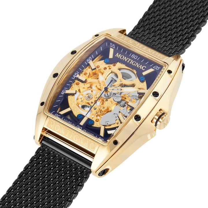 Immagine prodotto Montignac Orologio Automatico Tonneau (Orologio scheletrato, 2416.50 mm)