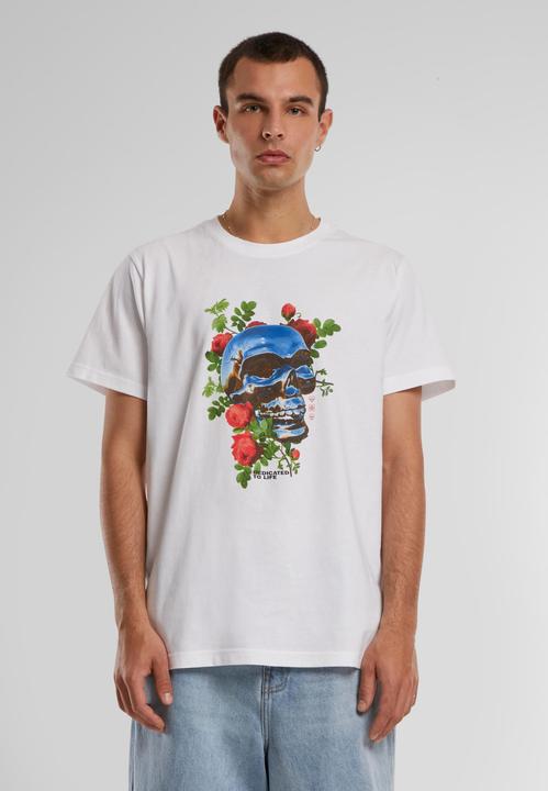 Actual product image Mister Tee Chrome Skull Tee - 89251 (M)