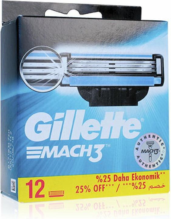 Immagine prodotto Gillette Mach3 (12 x)